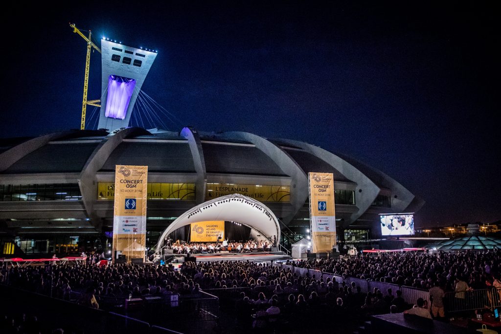 Concerts and shows - Parc olympique : Parc olympique