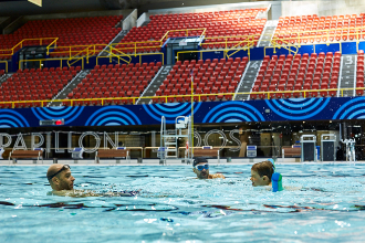 sports centre swim open